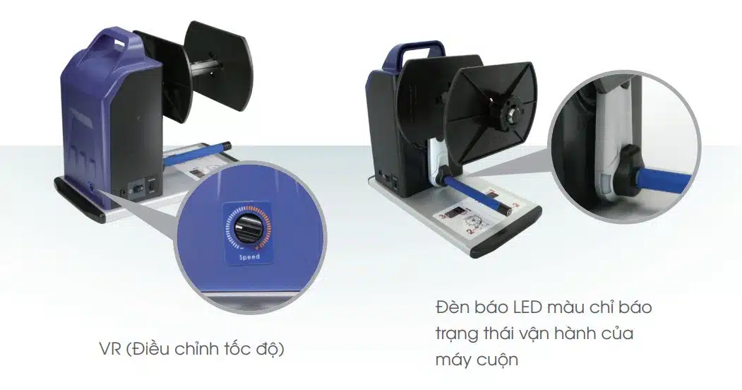 Máy cuộn tem nhãn GoDEX T10 / T20