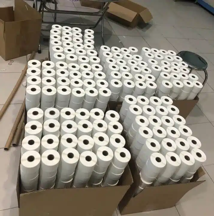 Giấy decal in mã vạch