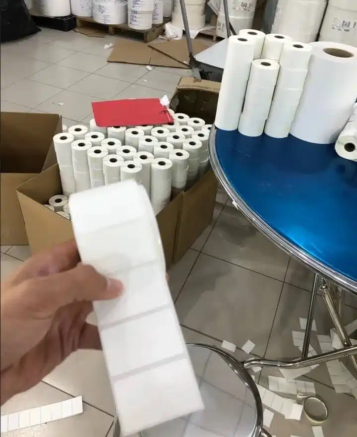 Giấy decal in mã vạch