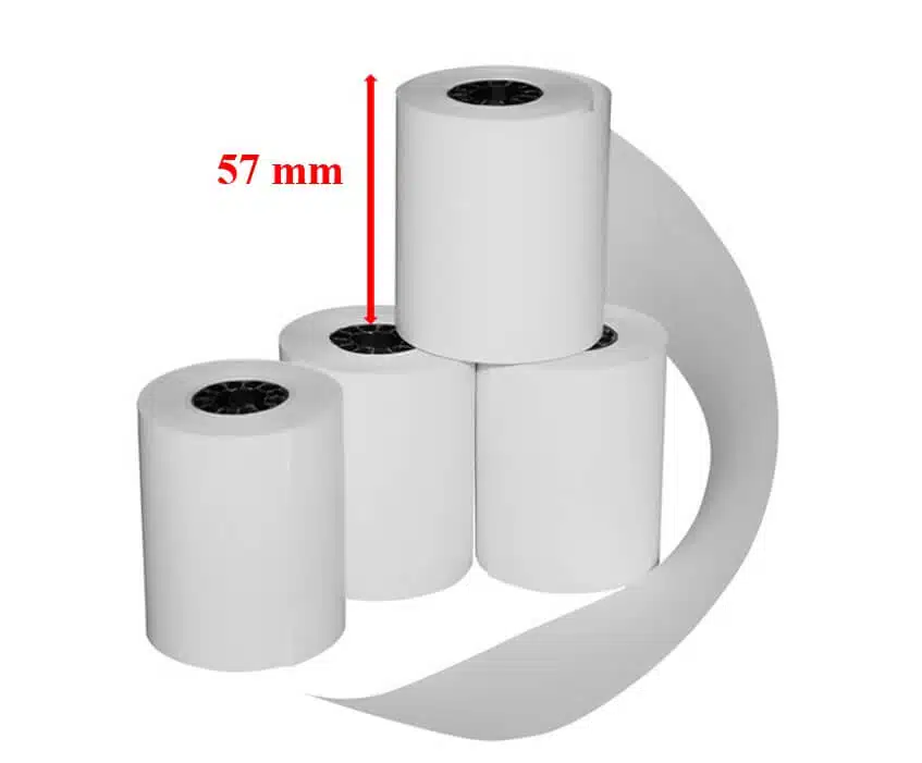 Giấy in hóa đơn K57 kích thước 57mm
