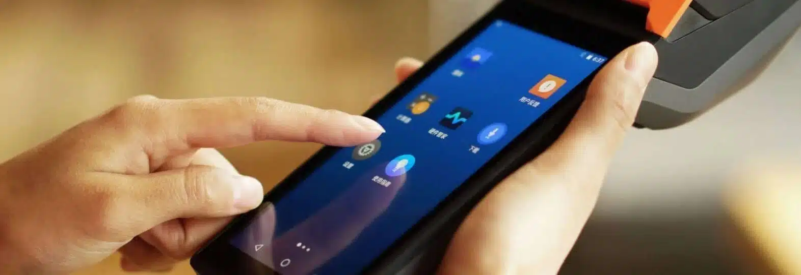 Máy POS bán hàng cầm tay SUNMI V2