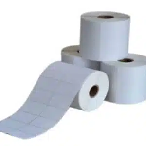 Giấy decal in mã vạch ngang 2 tem