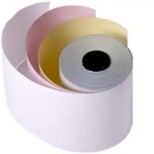 Giấy in hóa đơn K75 kích thước 75mm in kim 3 liên