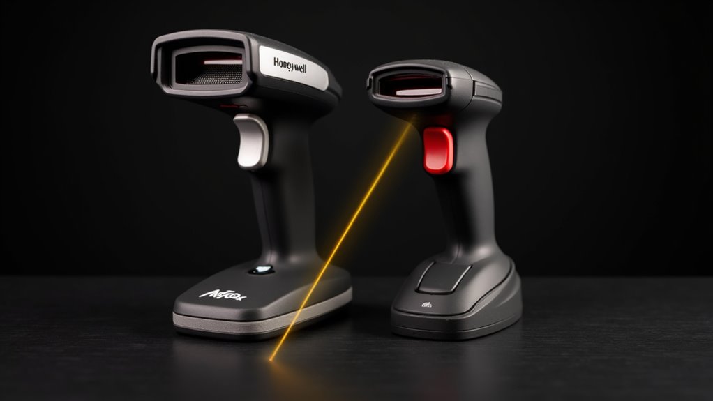 so sánh máy quét laser không dây